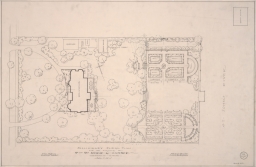 Preliminary design plan for the Estate of Mr. and Mrs. Arthur G. Cummer