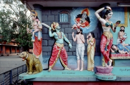 Annapurna Temple Mythological Scene