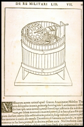 [Water clock] (from Valturius, On Warfare)