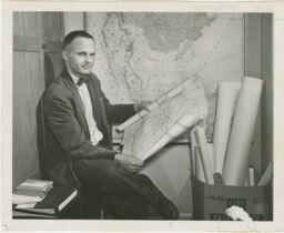 William Read with maps