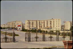 High-rise housing near a stadium (Baku, AZ)