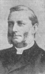 Rev. Edward Webster Appleton (1834-1901), Class of 1852, portrait photograph from a news clipping