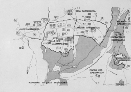 Rangama* Settlement Showing Neibourhood Divisions
