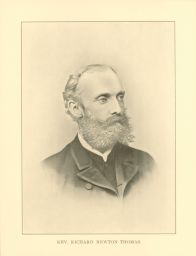 Richard Newton Thomas (1844-1905), A.B. 1865, A.M. 1868, portrait photograph