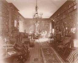 A.D. White in his Library