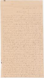 Letter Pertaining to the slave conjoined twins, Millie and Christine