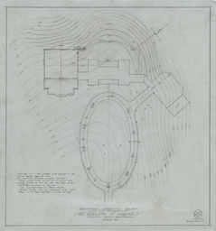 General grading plan for the property of Mr. Ralph P. Hanes