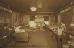 Connecticut Womens Suffrage Association office, 55 Pratt Street, Hartford: Interior view [HSP 2911]