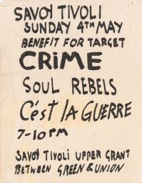 Savoy Tivoli, 1980 May 04