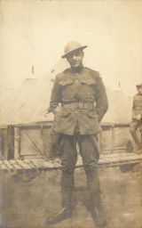 David Ralston Stief (1896-1967), in his World War I uniform