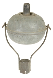 Spherical Tin Torch Light, ca. 1884