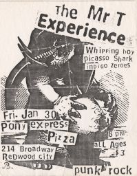 Pony Express Pizza, 1987 January 30