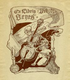 Bookplate of Benes