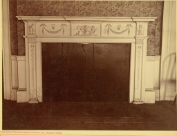 Derby Mansion, Lafayette Street, Salem (Interior, Detail of Mantelpiece)      