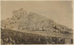 Haynes in Anatolia, 1884 and 1887: Village with rock cut elements, possibly Cappadocia