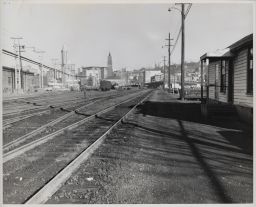 Tracks to the South of King Street Passenger Station
