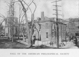 Philosophical Hall of the American Philosophical Society (built 1789, David Evans and William Roberts, master builders), exterior