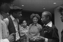 James Baldwin at the African Center