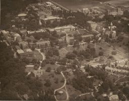 After 1905, Campus from above-aerial shot