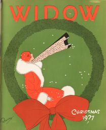The Widow 1927 Christmas Cover