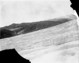 Moraine and margin of Cornell Glacier, base of upper Nugsuak peninsula 