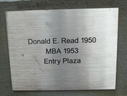 Donald E. Read Entry Plaza