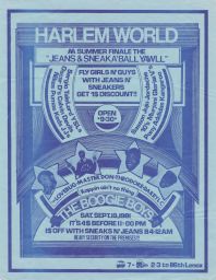 Harlem World, Sept. 19, 1981