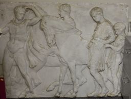 Parthenon frieze, North XLVII, figs. 132-136