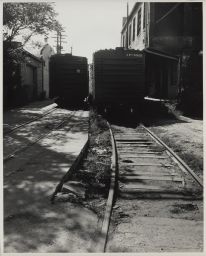 Two Freight Cars on Industry Siding
