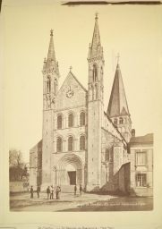 Saint-Martin-de-Boscherville. Abbey Church of Saint George, West Façade      