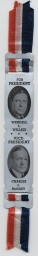Willkie-McNary Portrait Campaign Ribbon, ca. 1940