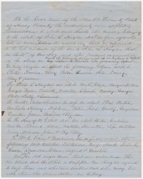 Document listing the division of 59 slaves