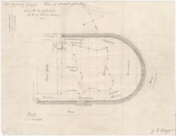 Client James Parmelee Plans: Sketch for along Macomb Street Drive