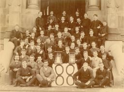 College Class of 1888, group photograph