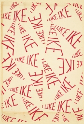 I Like Ike Textile, ca. 1952