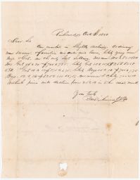 Slave Dealer's Letter, regarding current market
