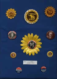 Landon-Knox Campaign Buttons and Badges, ca. 1936