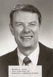 Norman R. Scott, Chairman of Ag. Engr., 1978-1984