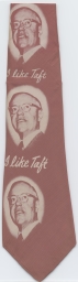 I Like Taft Portrait Necktie, ca. 1952