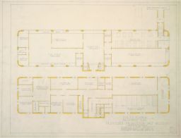 First Floor & Basement Plan: Proposed Princeton Art Museum (D).