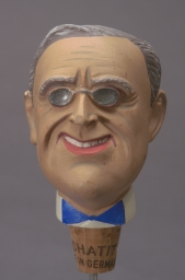 Franklin D. Roosevelt Portrait Bottle Stopper, ca. 1948