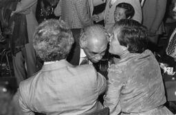 Machito and guests at a party for Charlie Palmieri at Beau's, the Bronx