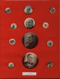 McKinley Campaign Buttons, ca. 1896