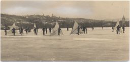 Skate Sailing, Cayuga Lake c. 1896