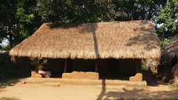 Traditional village house at Ape Gama