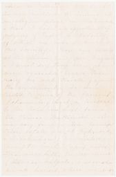 Letter from Eliza Hitch