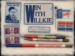 Willkie-McNary Campaign Items, ca. 1940