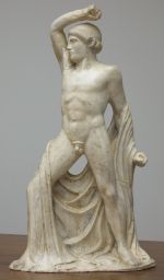 Figure K (Perithoos), West pediment, Temple of Zeus, Olympia, miniature
