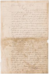 Letter by two slave traders to their employer relaying information
                     about a slave uprising in West Africa