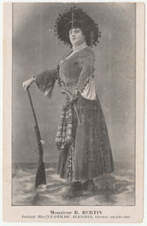 Monsieur R. Bertin - Imitant Miss Clotilde Alegria, tireuse mexicaine